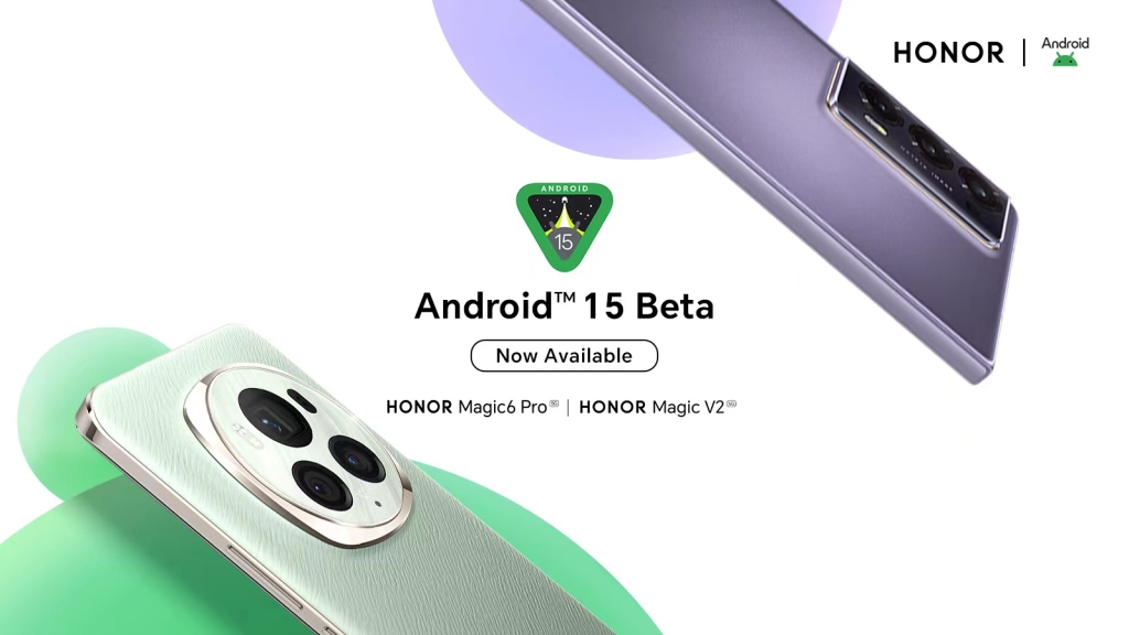 HONOR tawar program Beta Android 15 kepada pembangun untuk HONOR Magic6 Pro dan HONOR Magic V2